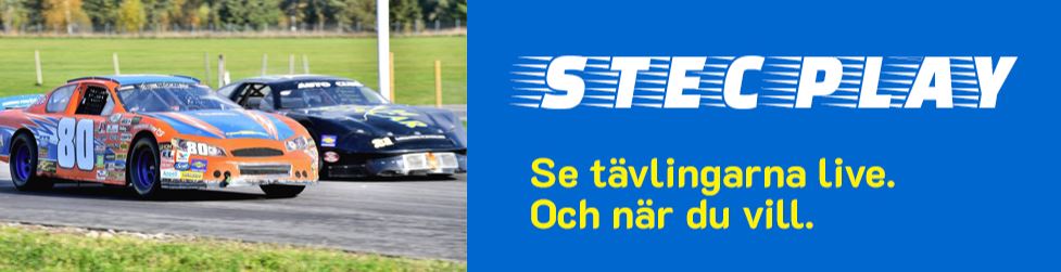 STEC Bloggen med Pins , Gotland , Ledworks Sweden och Live race reklam .