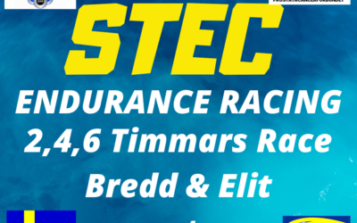STEC Blogg April.  Fruktansvärt agerat, Racing info , Light Info , Test Info