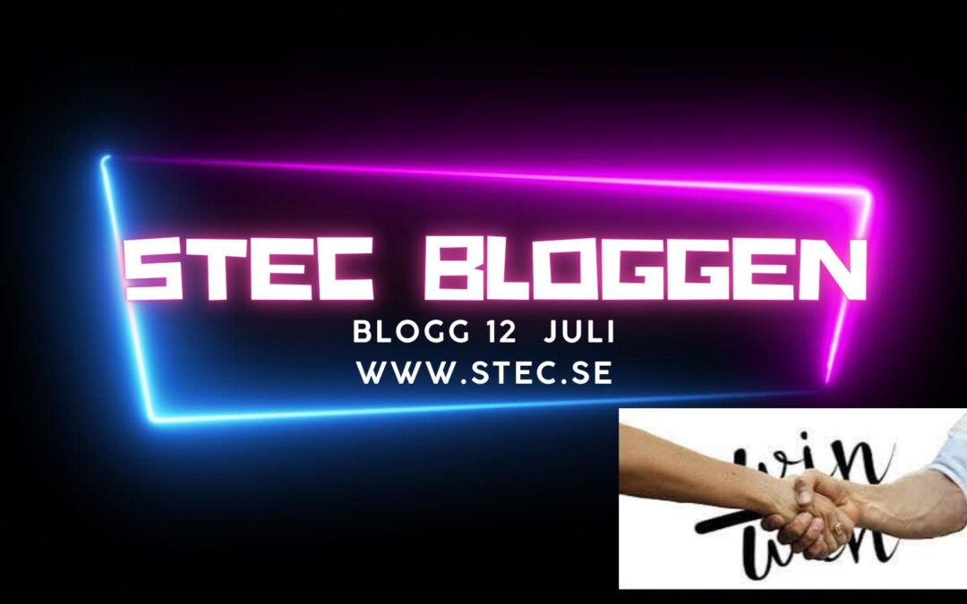 STEC Bloggen 12 Juli med tema win-win, ”Racing for a reason”