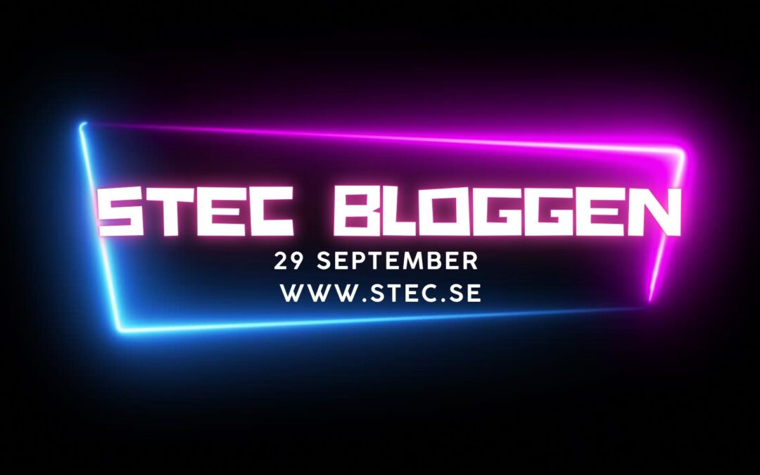 STEC Bloggen 29 September. Vinnarna koras och 2026 års arbete börjar nu