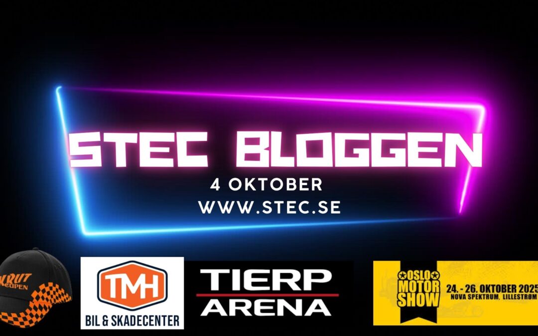 Bloggen 4 oktober med bilder , Krutcupen final , Fler samverkans företag , Oslo Motor Show